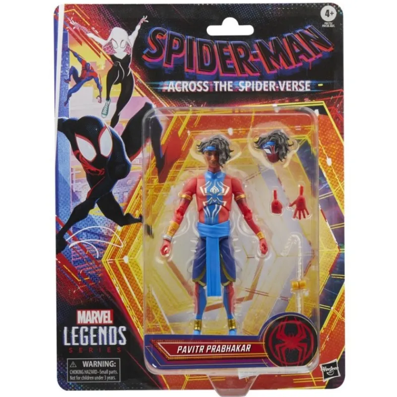 New Figura Marvel Legends Spider-Man Pavitr Prabhakar 15 cm Superhéroes Marvel|Coleccionismo Marvel
