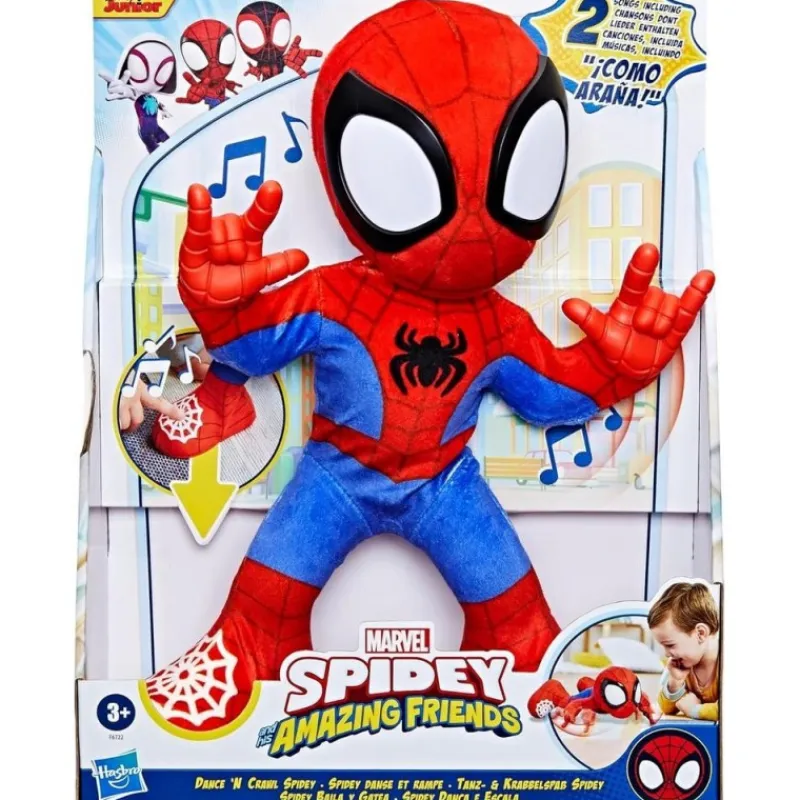 Hot Figura Spidey Baila y Gatea Marvel Spidey and His Amazing Friends Niños Marvel Y Dc Para Niños|Juguetes, Figuras Y Más Regalos Para Peques