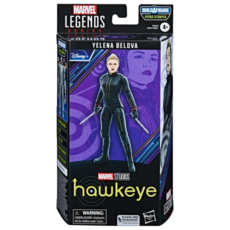 Best Figura Hawkeye Marvel Legends Yelena Belova (Baf: Hydra Stomper) 15 Cm Coleccionismo Marvel