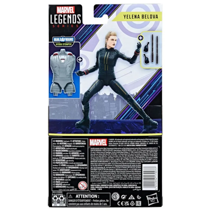 Best Figura Hawkeye Marvel Legends Yelena Belova (Baf: Hydra Stomper) 15 Cm Coleccionismo Marvel
