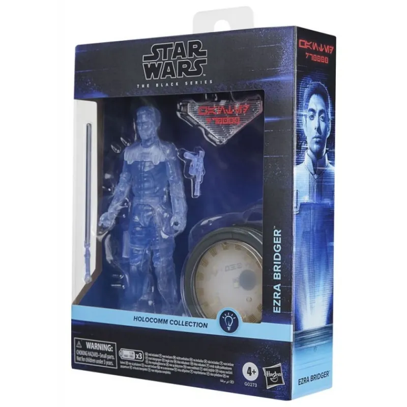 Outlet Figura Holográfica Ezra Bridger 15 cm - Star Wars Black Series Replicas Y Coleccionismo Star Wars