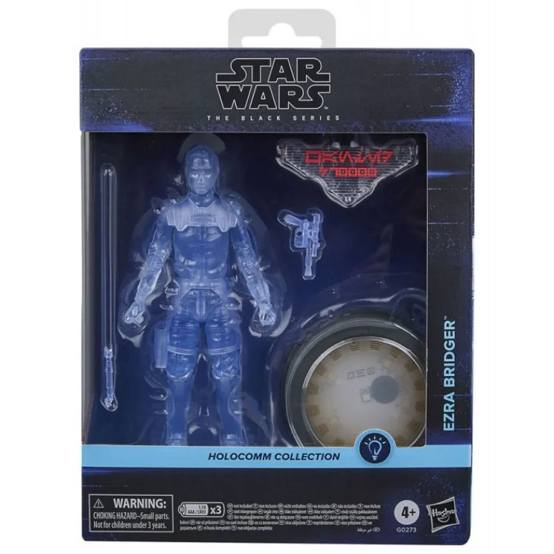 Outlet Figura Holográfica Ezra Bridger 15 cm - Star Wars Black Series Replicas Y Coleccionismo Star Wars