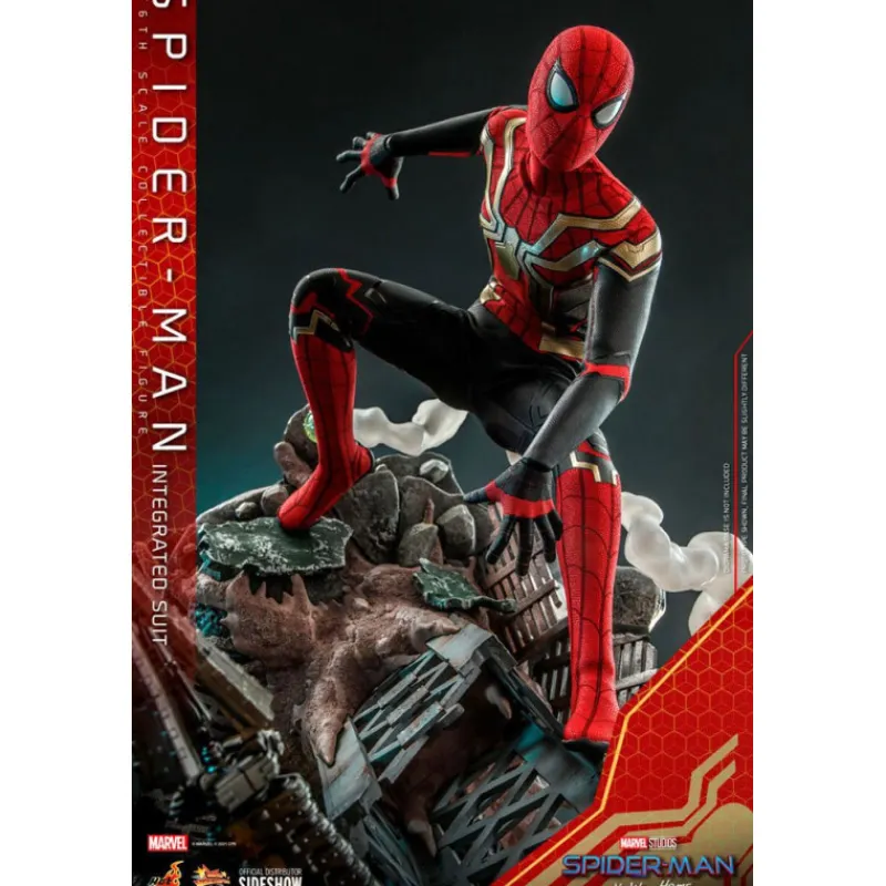 Figura Spider-Man: No Way Home Integrated Suit 1:6 Superhéroes Marvel|Coleccionismo Marvel