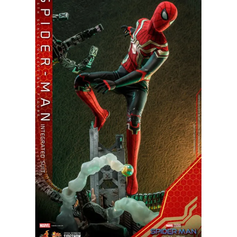 Figura Spider-Man: No Way Home Integrated Suit 1:6 Superhéroes Marvel|Coleccionismo Marvel