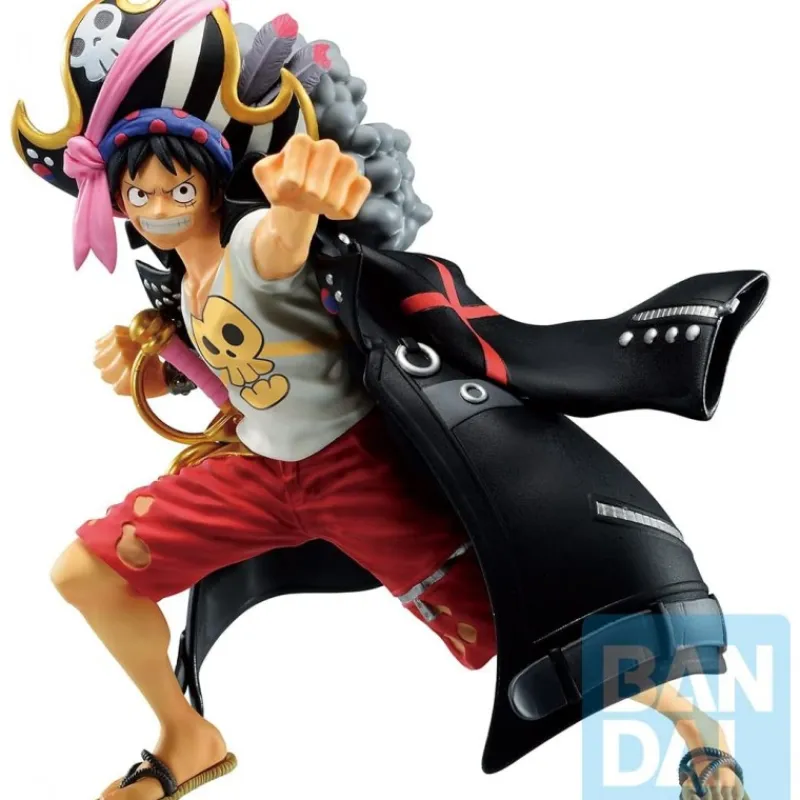 Outlet Figura Ichibansho de Monkey D. Luffy - One Piece Film Red Figuras One Piece|Figuras