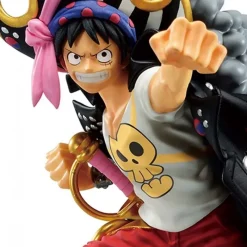 Outlet Figura Ichibansho de Monkey D. Luffy - One Piece Film Red Figuras One Piece|Figuras