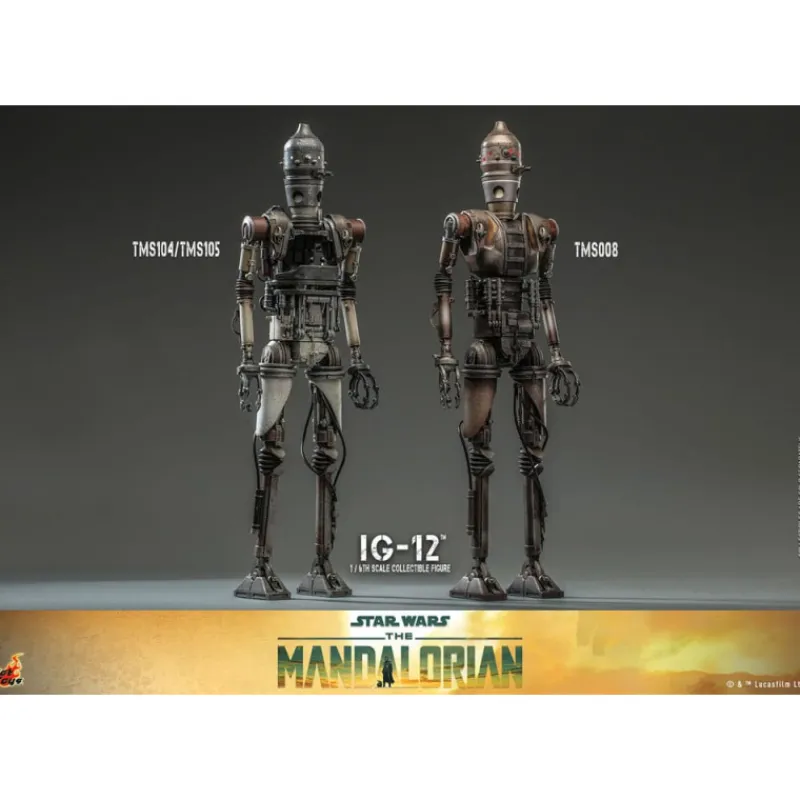 Hot Toys The Mandalorian|Regalos Star Wars Por Personaje ^Figura IG-12 Star Wars: The Mandalorian
