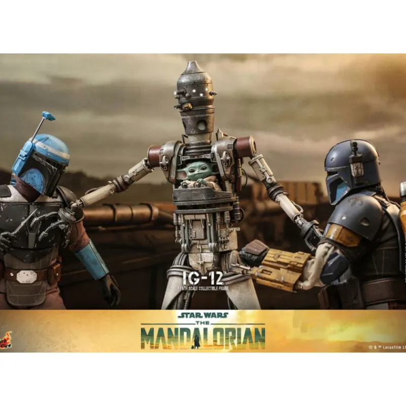 Hot Toys The Mandalorian|Regalos Star Wars Por Personaje ^Figura IG-12 Star Wars: The Mandalorian