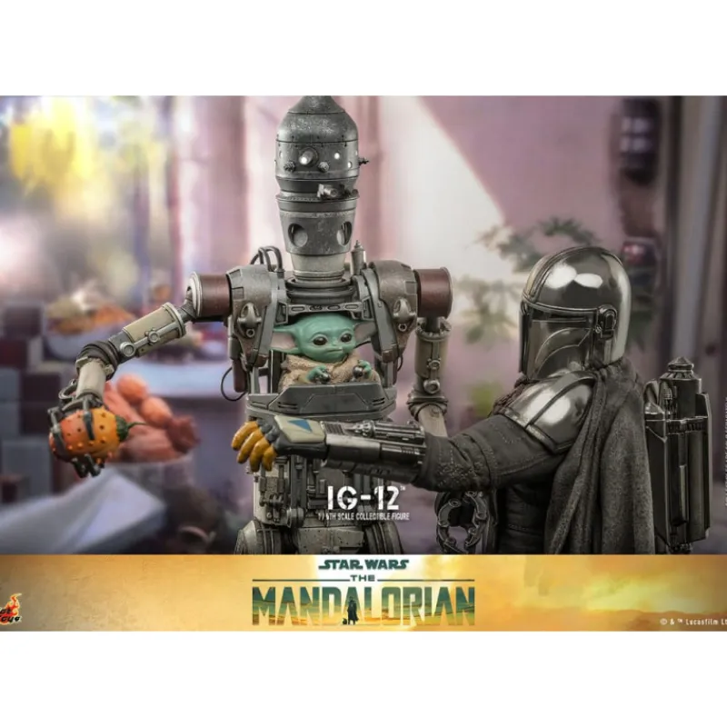 Hot Toys The Mandalorian|Regalos Star Wars Por Personaje ^Figura IG-12 Star Wars: The Mandalorian