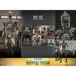 Hot Toys The Mandalorian|Regalos Star Wars Por Personaje ^Figura IG-12 Star Wars: The Mandalorian