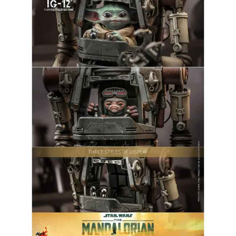 Hot Toys The Mandalorian|Regalos Star Wars Por Personaje ^Figura IG-12 Star Wars: The Mandalorian