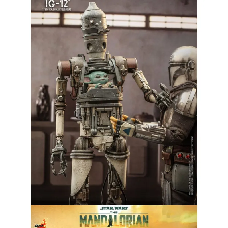Hot Toys The Mandalorian|Regalos Star Wars Por Personaje ^Figura IG-12 Star Wars: The Mandalorian