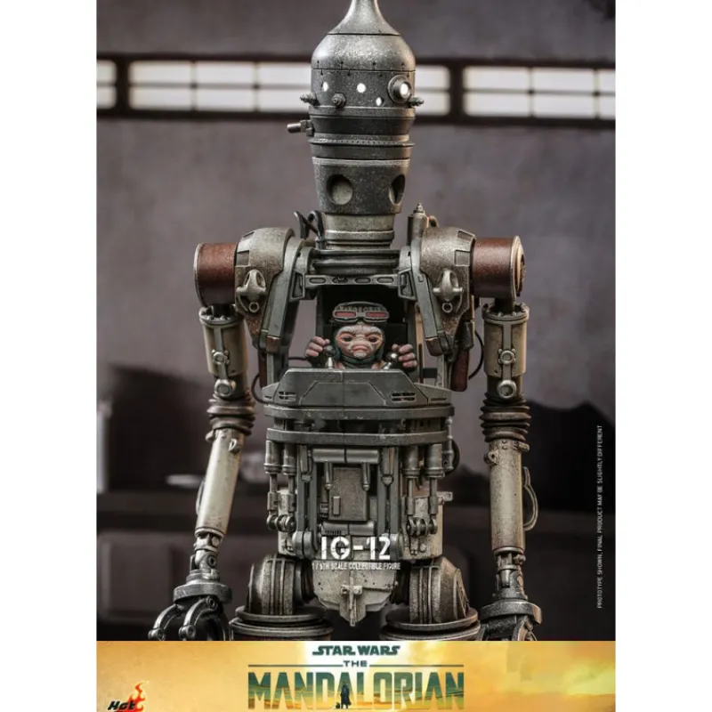 Hot Toys The Mandalorian|Regalos Star Wars Por Personaje ^Figura IG-12 Star Wars: The Mandalorian