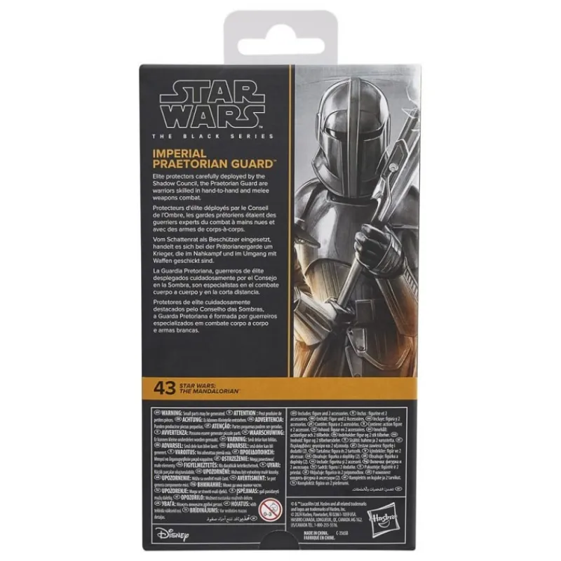 Hasbro The Mandalorian^Figura Imperial Praetorian Guard de Star Wars Black Series 15 cm