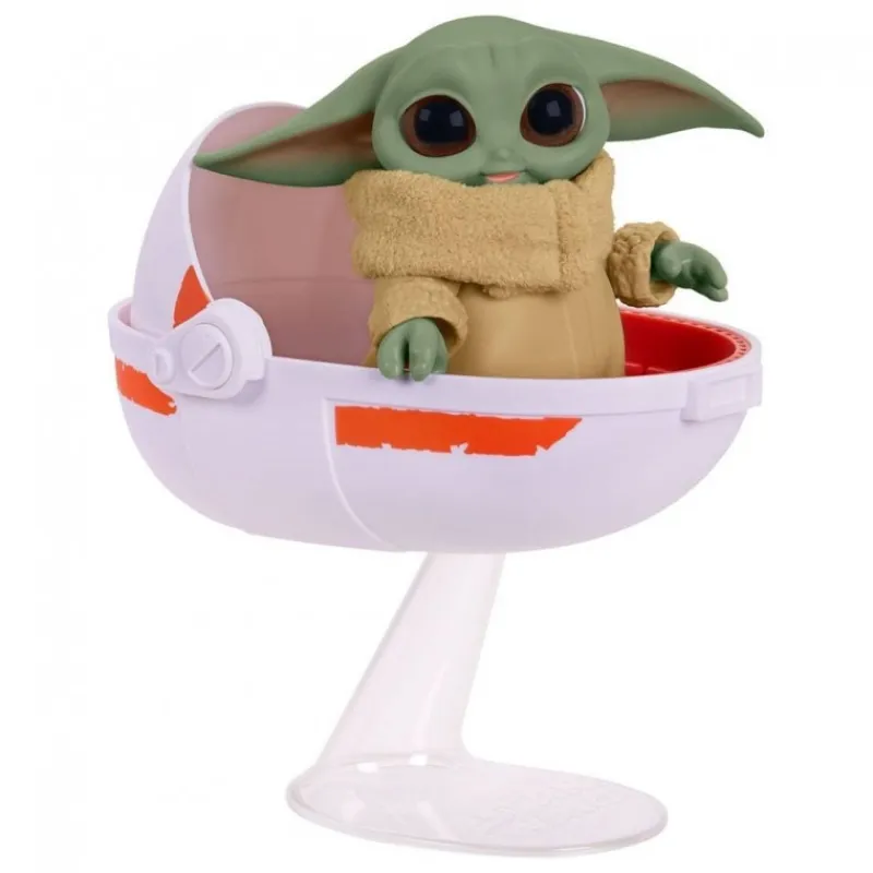 Niños Hasbro Star Wars Para Niños|Juguetes, Figuras Y Más Regalos Para Peques^Figura Interactiva Grogu con Coche Flotante de Star Wars