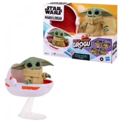 Niños Hasbro Star Wars Para Niños|Juguetes, Figuras Y Más Regalos Para Peques^Figura Interactiva Grogu con Coche Flotante de Star Wars