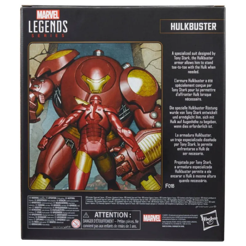 Figura Iron Man Hulkbuster Marvel Legends Coleccionismo Marvel