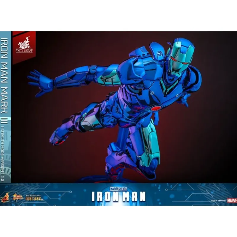 Hot Toys Superhéroes Marvel|Coleccionismo Marvel^Figura Iron Man Mark III Stealth Mode 33 cm