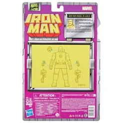 Hasbro Coleccionismo Marvel^Figura Iron Man Marvel Legends Iron Man (Model 01-Gold) 15 Cm
