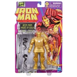 Hasbro Coleccionismo Marvel^Figura Iron Man Marvel Legends Iron Man (Model 01-Gold) 15 Cm