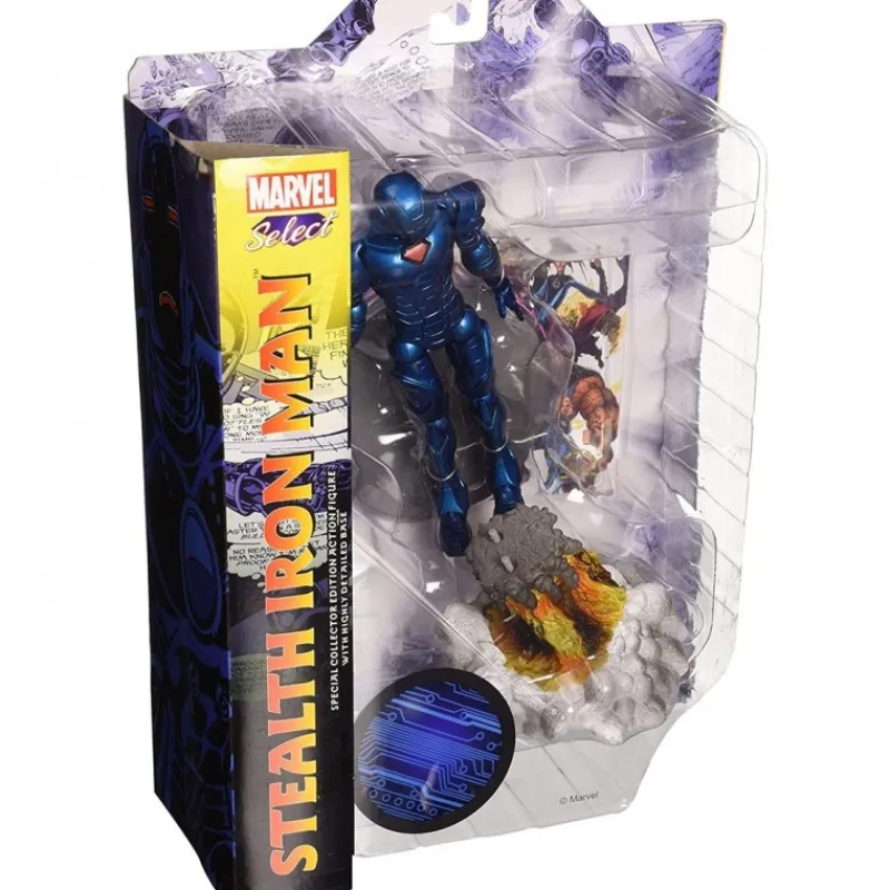 Best Figura Iron Man Marvel Select 18 cm Nueva Versión Superhéroes Marvel|Coleccionismo Marvel