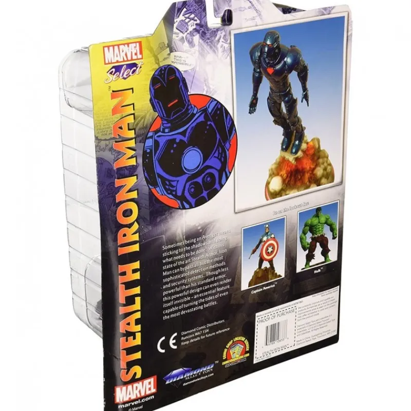 Best Figura Iron Man Marvel Select 18 cm Nueva Versión Superhéroes Marvel|Coleccionismo Marvel