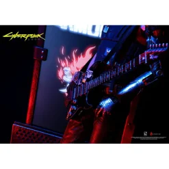 Figura Johnny Silverhand Cyberpunk 2077 1/4 Deluxe Edition Regalos Y Coleccionismo Para Gamers - Cosas De Videojuegos Míticos