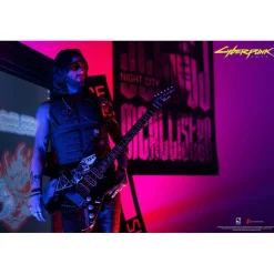 Figura Johnny Silverhand Cyberpunk 2077 1/4 Deluxe Edition Regalos Y Coleccionismo Para Gamers - Cosas De Videojuegos Míticos