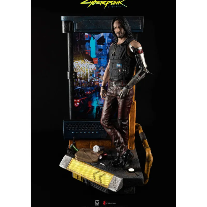 Pure arts Descuentos Gaming^Figura Johnny Silverhand Cyberpunk 2077 1/4 34 cm