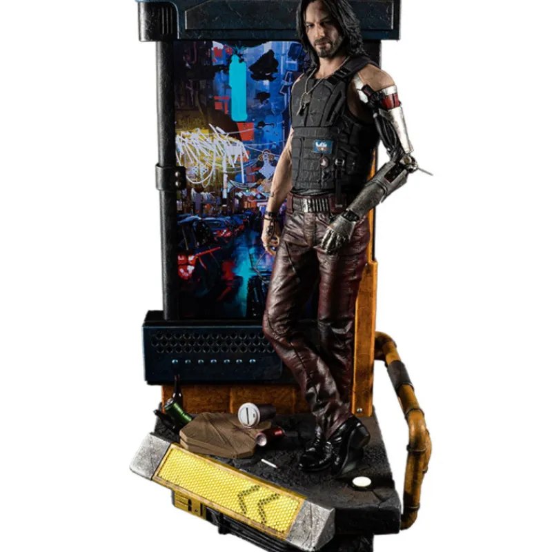 Pure arts Descuentos Gaming^Figura Johnny Silverhand Cyberpunk 2077 1/4 34 cm