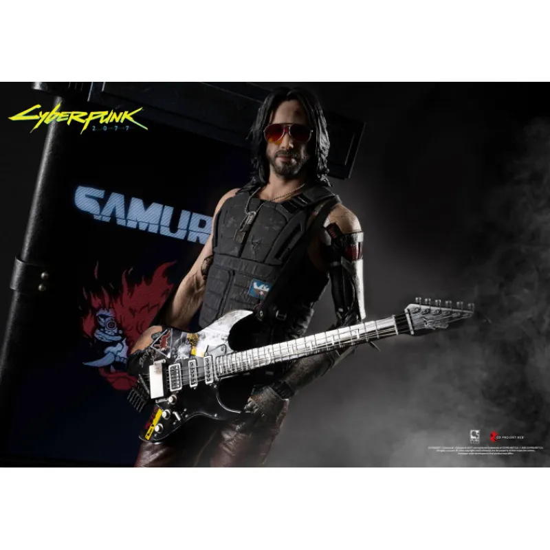 Pure arts Descuentos Gaming^Figura Johnny Silverhand Cyberpunk 2077 1/4 34 cm