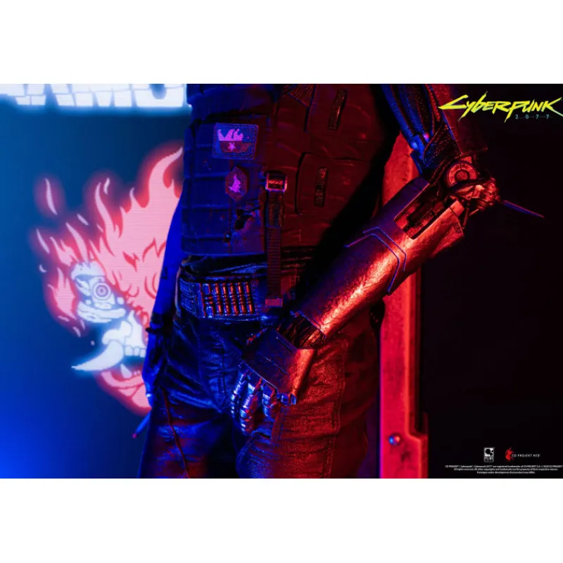 Pure arts Descuentos Gaming^Figura Johnny Silverhand Cyberpunk 2077 1/4 34 cm