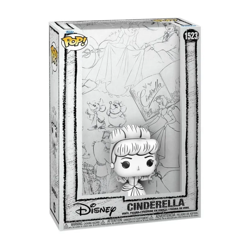 Outlet Figura La Cenicienta POP! Comic Cover Vinyl Sketched 9 cm Películas Y Personajes De Disney ·Cenicienta|Funko Pop Disney