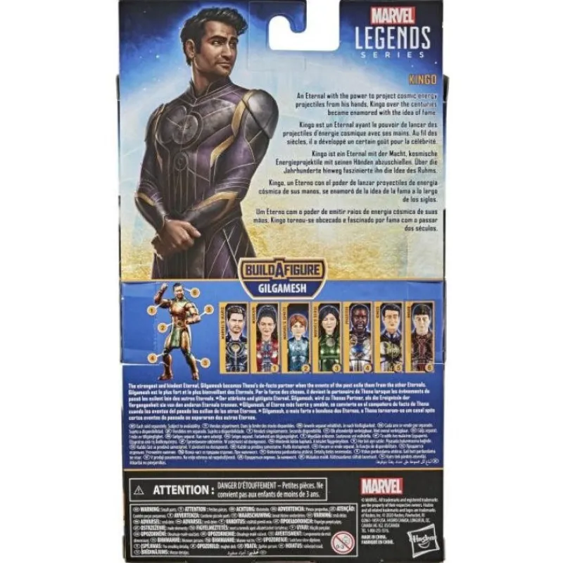 Hasbro Coleccionismo Marvel^Figura Leyenda Marvel Eternals Kingo