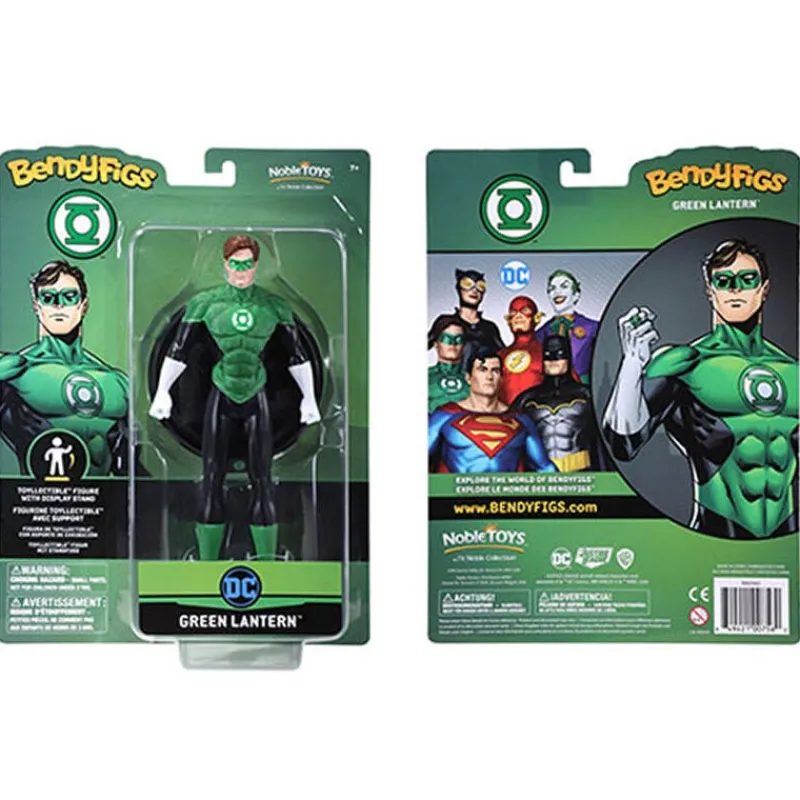 Best Figura Linterna Verde Bendyfigs DC Comics Figuras Dc|Superhéroes Marvel