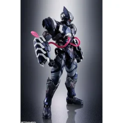 Bandai Superhéroes Marvel|Coleccionismo Marvel^Figura Lobezno Venom simbionte Tech-On