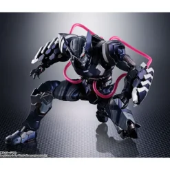 Bandai Superhéroes Marvel|Coleccionismo Marvel^Figura Lobezno Venom simbionte Tech-On