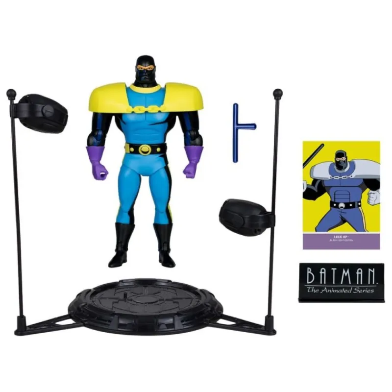 McFarlane Toys Regalos De Superhéroes Dc|Figuras Dc^Figura Lock-Up Black Light Edition 15 cm -