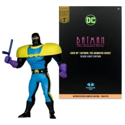 McFarlane Toys Regalos De Superhéroes Dc|Figuras Dc^Figura Lock-Up Black Light Edition 15 cm -
