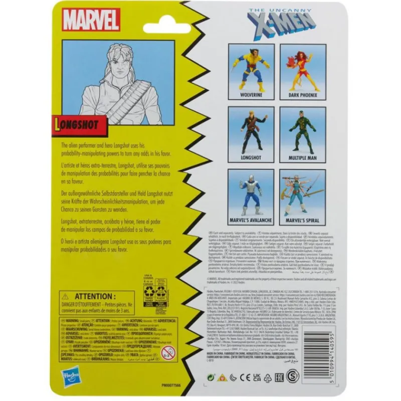 Best Figura Longshot X-Men 15 cm Marvel Legends Coleccionismo Marvel