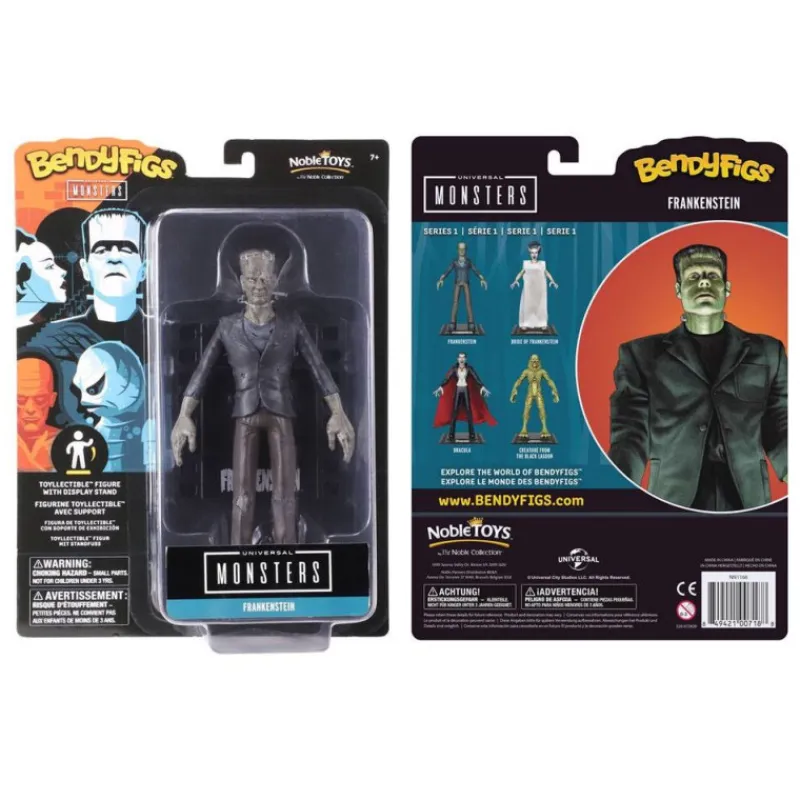 Outlet Figura maleable Frankenstein Bendyfigs 17 cm Coleccionismo De Miedo Y Terror