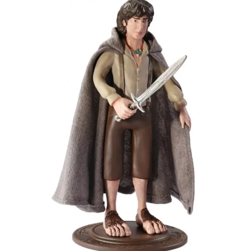 The Noble Collection Figuras El Señor De Los Anillos ^Figura Maleable Frodo El Señor de los Anillos Bendyfigs 19 cm