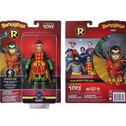 The Noble Collection Figuras Dc^Figura maleable Robin Bendyfigs 17 cm DC Comics