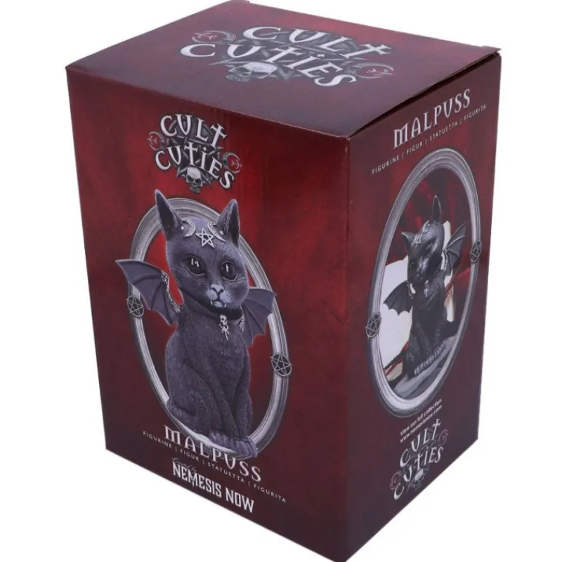 Nemesis Now Coleccionismo De Miedo Y Terror^Figura Malpuss Cult Cuties 24 cm Nemesis