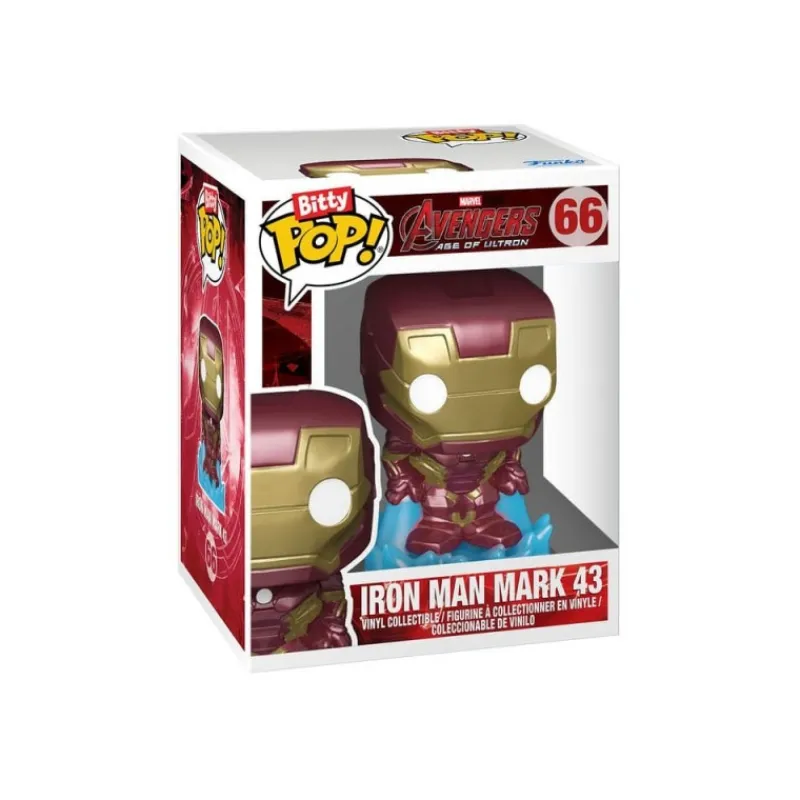 Funko Superhéroes Marvel|Funko Marvel^Figura Marvel Bitty POP! Bots Hulkbuster 11,7 cm