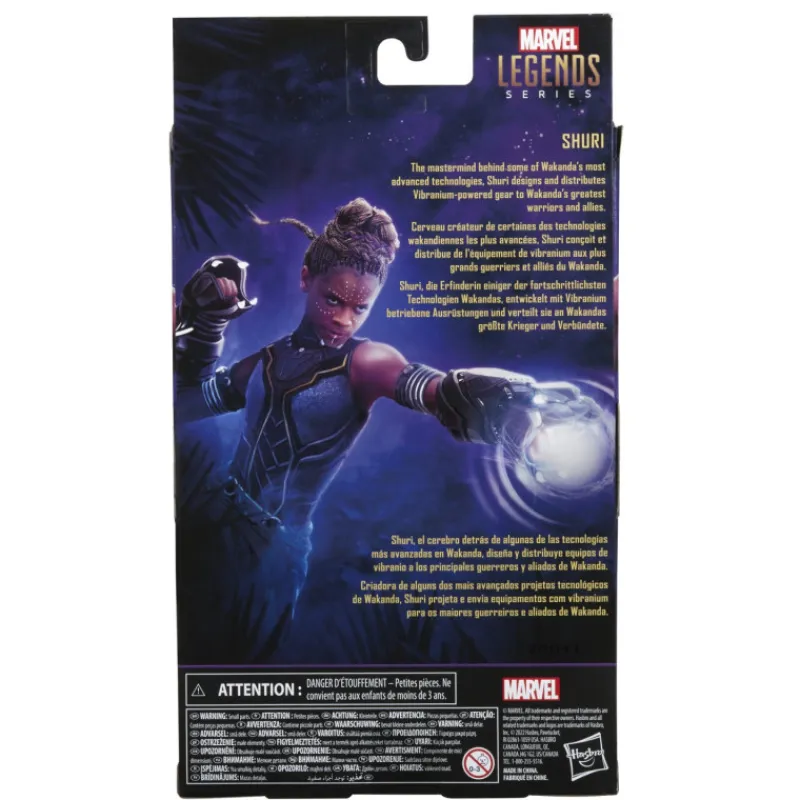 Hasbro Coleccionismo Marvel^Figura Marvel Black Panther Shuri Serie Legends