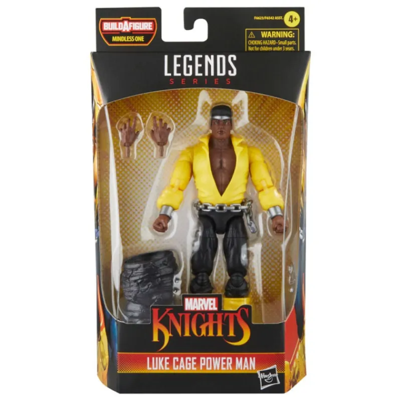 Clearance Figura Marvel Knights Marvel Legends Luke Cage Power Man (Baf: Mindless One) 15 Cm Coleccionismo Marvel