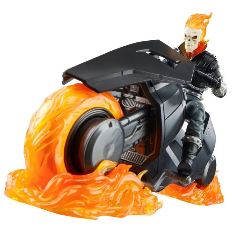 New Figura Marvel Legends Ghost Rider con motaza 15 cm Superhéroes Marvel