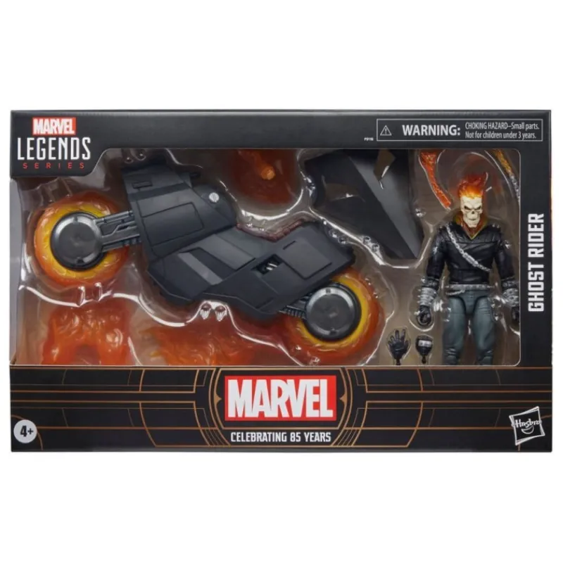 New Figura Marvel Legends Ghost Rider con motaza 15 cm Superhéroes Marvel