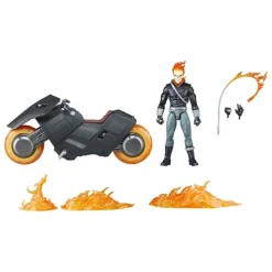 New Figura Marvel Legends Ghost Rider con motaza 15 cm Superhéroes Marvel